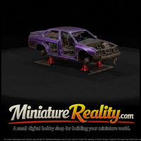Stripped Sedan Shell on Jack Stands — thumbnail 2