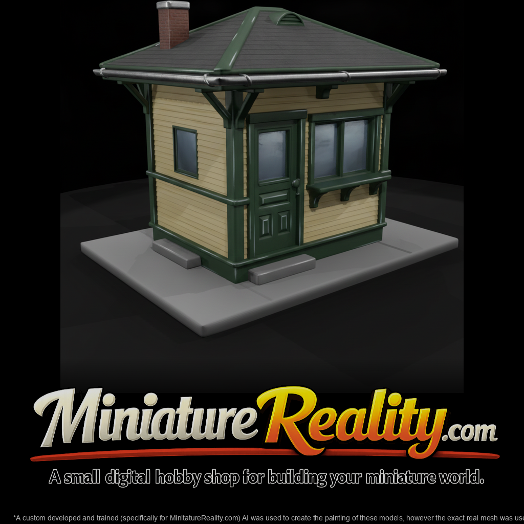 Roadside Toll Booth Kiosk