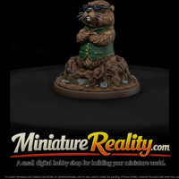Groundhog in Shades and Waistcoat — thumbnail 2