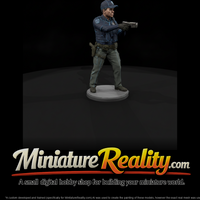 City Police Officer Aiming Two-Handed — thumbnail 2