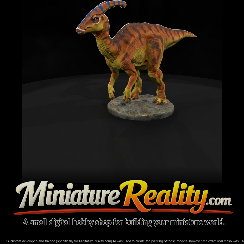 Parasaurolophus Crested Dinosaur