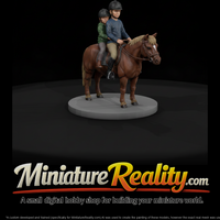 Two Children Riding Double on a Pony — thumbnail 2