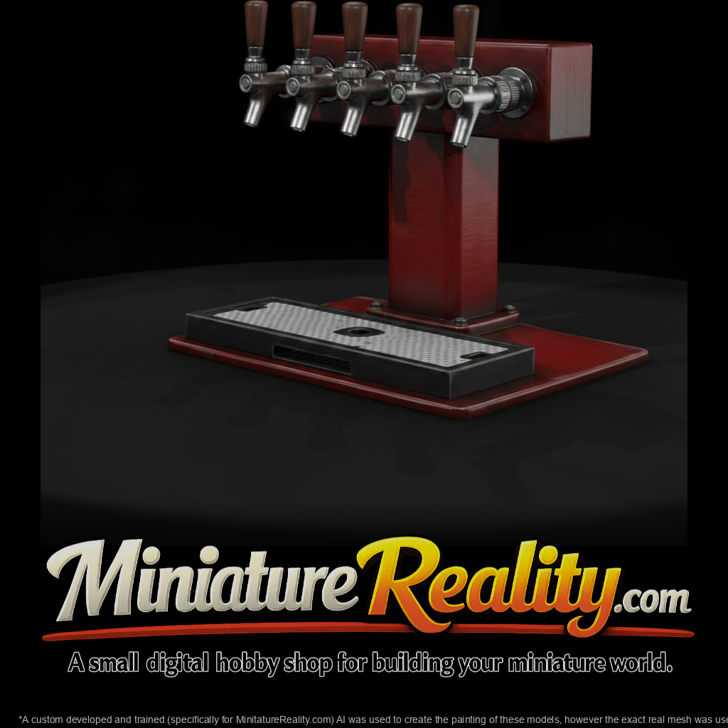 Five Tap Bar Draft Tower
