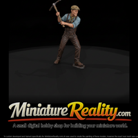 Railroad Grading Worker with Pickaxe — thumbnail 2