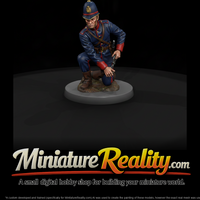 1880s Constable Kneeling with Handcuffs — thumbnail 2