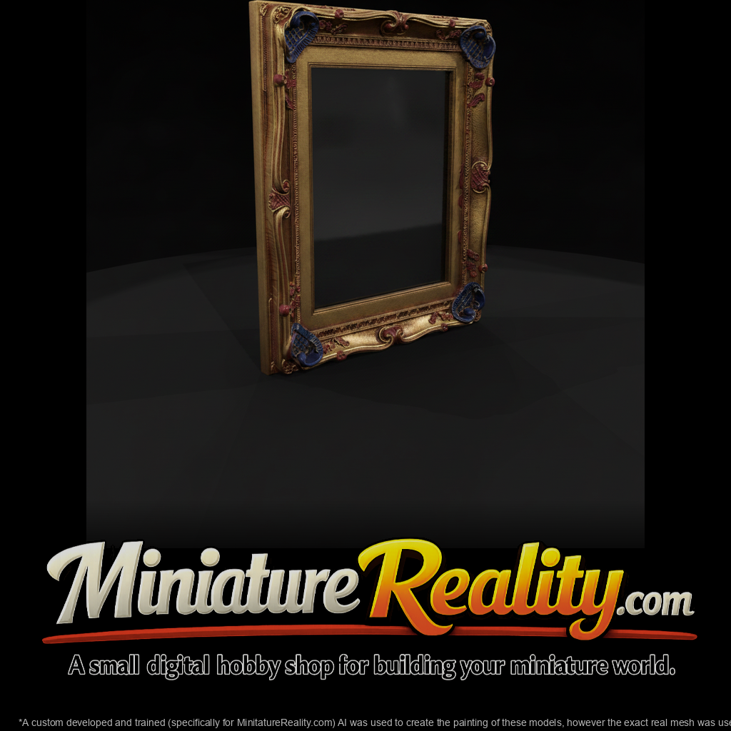 Ornate Baroque Carved Picture Frame