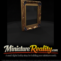Ornate Baroque Carved Picture Frame — thumbnail 2
