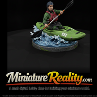 Whitewater Kayaker on Rapids — thumbnail 2
