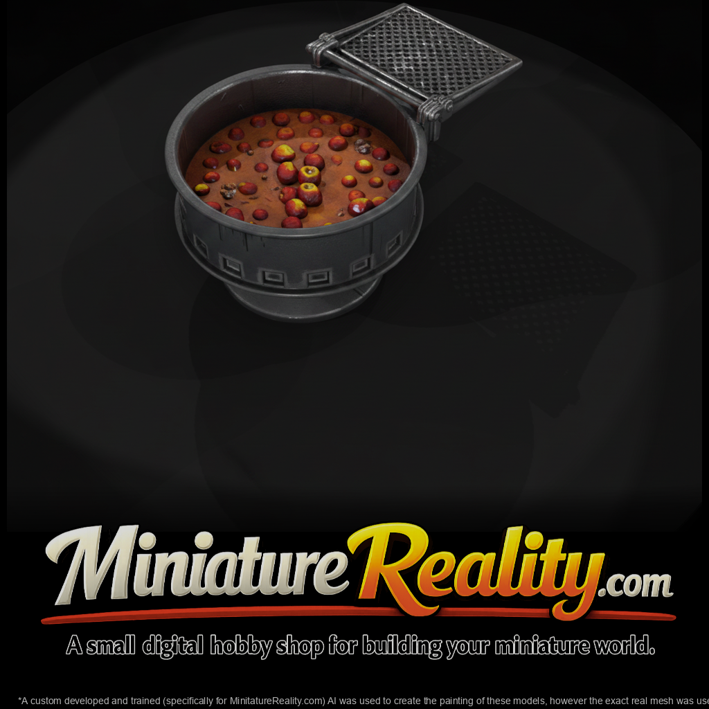 Campground Fire Ring with Swing Grate