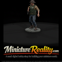 Country Deputy with Pistol Drawn — thumbnail 2