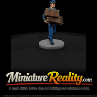 1950s Railway Porter with Suitcases — thumbnail 2