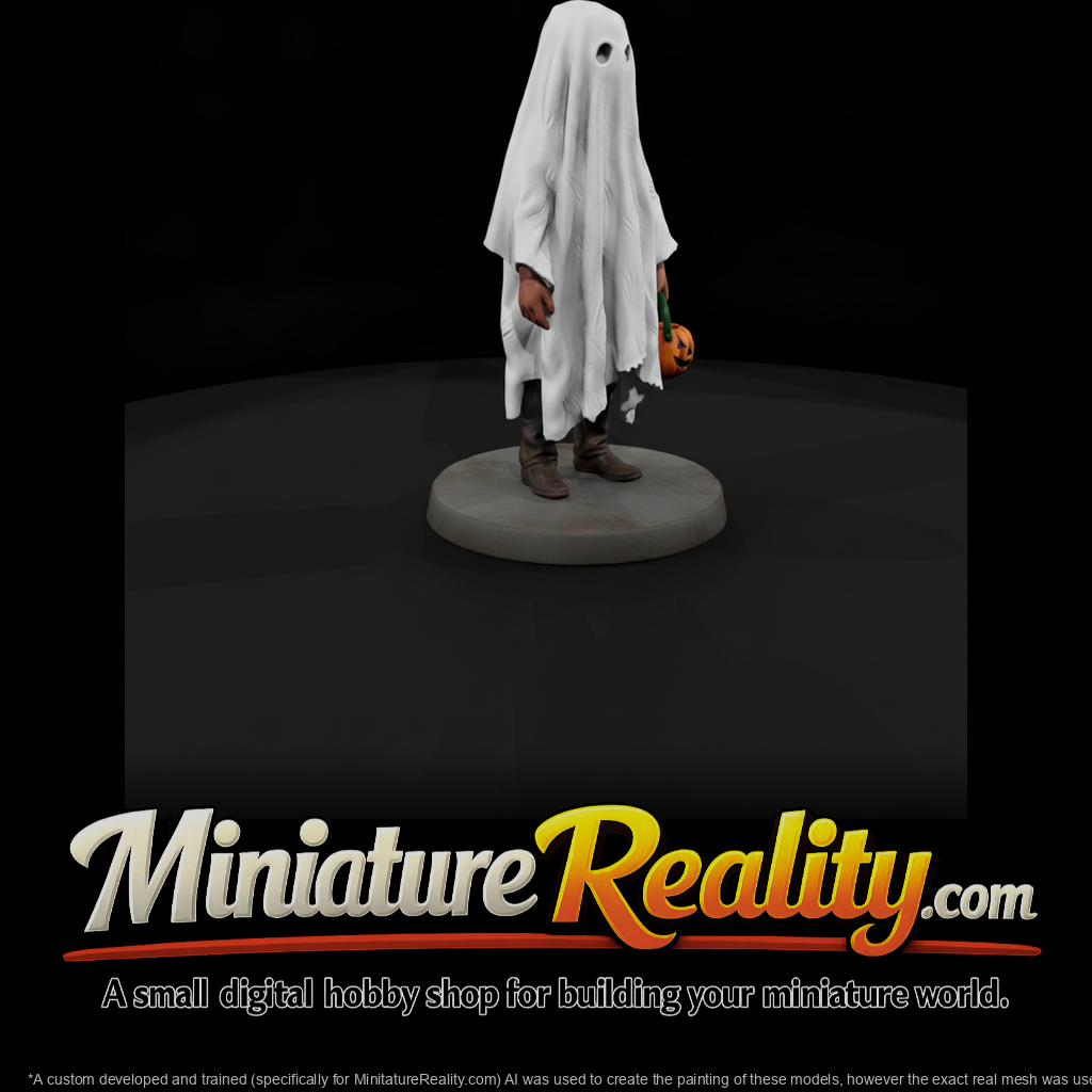 Ghost Costume Trick-or-Treater