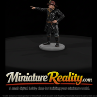 1920s Fire Officer Directing Crews — thumbnail 2