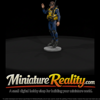 Scuba Diver with Tank and Fins — thumbnail 2