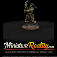 Half-Orc Barbarian with Battle Axe — thumbnail 2