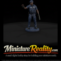 City Police Officer Signalling Halt — thumbnail 2
