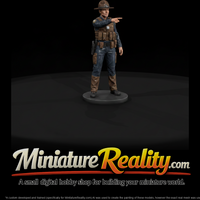 Rural State Trooper Directing Traffic — thumbnail 2