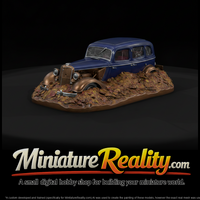 Abandoned 1930s Sedan in Fallen Leaves — thumbnail 2