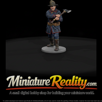 1880s Fireman with Forcible Entry Axe — thumbnail 2