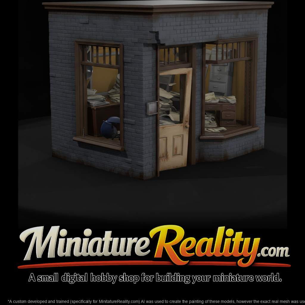 Ransacked Corner Office Storefront