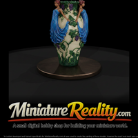Art Nouveau Decorative Vase with Female Caryatids — thumbnail 2