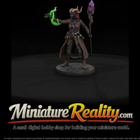 Tiefling Warlock with Crystal Staff — thumbnail 2