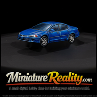 Generic Full-Size Sedan Car - & Railroad Lay — thumbnail 2