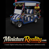 Parade-Decorated Golf Cart with Balloons — thumbnail 2