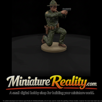 Deputy Kneeling with Drawn Pistol — thumbnail 2