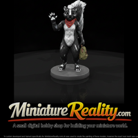 Skunk Mascot Costume Performer — thumbnail 2