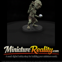 Little Green Goblin with Glowing Orb — thumbnail 2