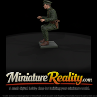 1920s Police Officer at the Wheel — thumbnail 2