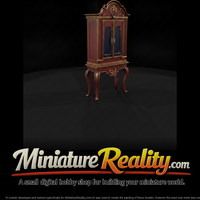 Ornate Baroque Glazed Display Cabinet — thumbnail 2