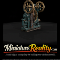 Vintage Stationary Steam Engine — thumbnail 2