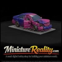 Wrecked Sedan with Front Corner Damage — thumbnail 2