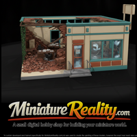 Abandoned Storefront Office with Collapsed Wall — thumbnail 2