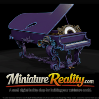Ornate Victorian Grand Piano — thumbnail 3