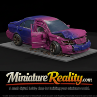 Wrecked Sedan with Front Corner Damage — thumbnail 3