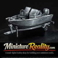 Small Fishing Boat & Trailer — thumbnail 3