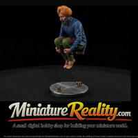 Sikh Elder Squatting in Turban — thumbnail 3