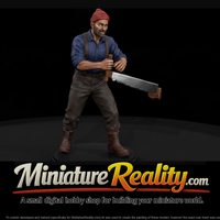1880s Crosscut Sawyer Lumberjack — thumbnail 3