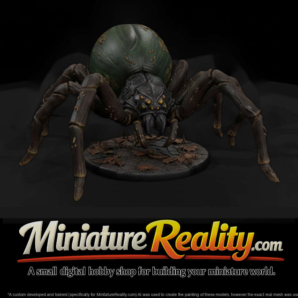 Giant Web Widow Spider
