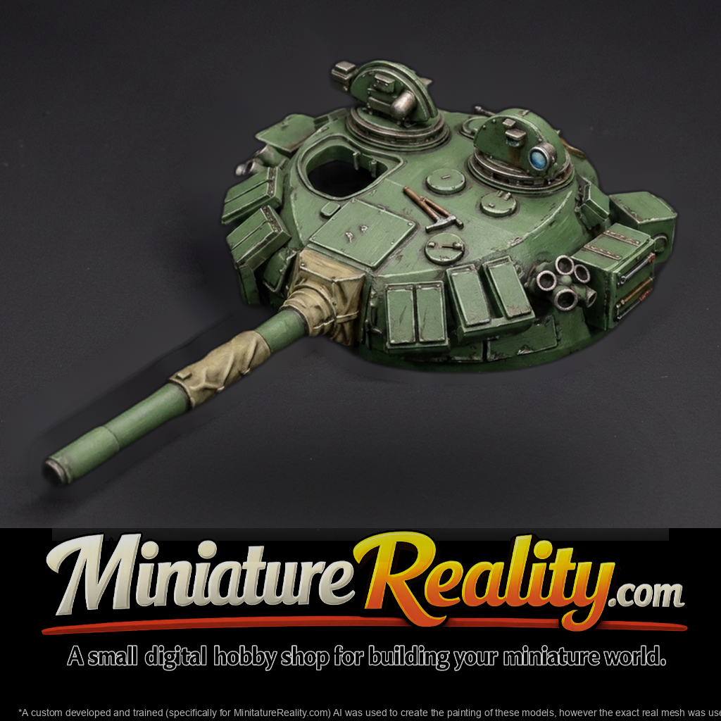 Soviet-Style Tank Turret