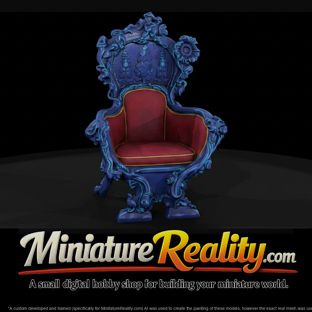 Rococo Ornate Armchair Master