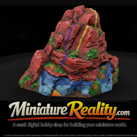 Red Rock Outcrop with Pool at the Base — thumbnail 3