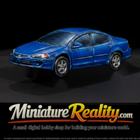Generic Full-Size Sedan Car - & Railroad Lay — thumbnail 3