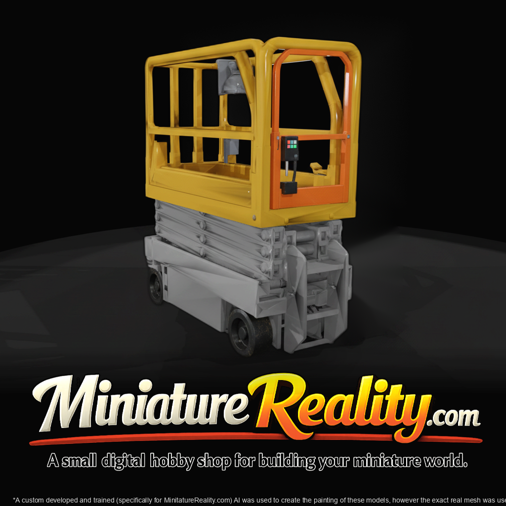 Genie Scissor Lift (Lowered)