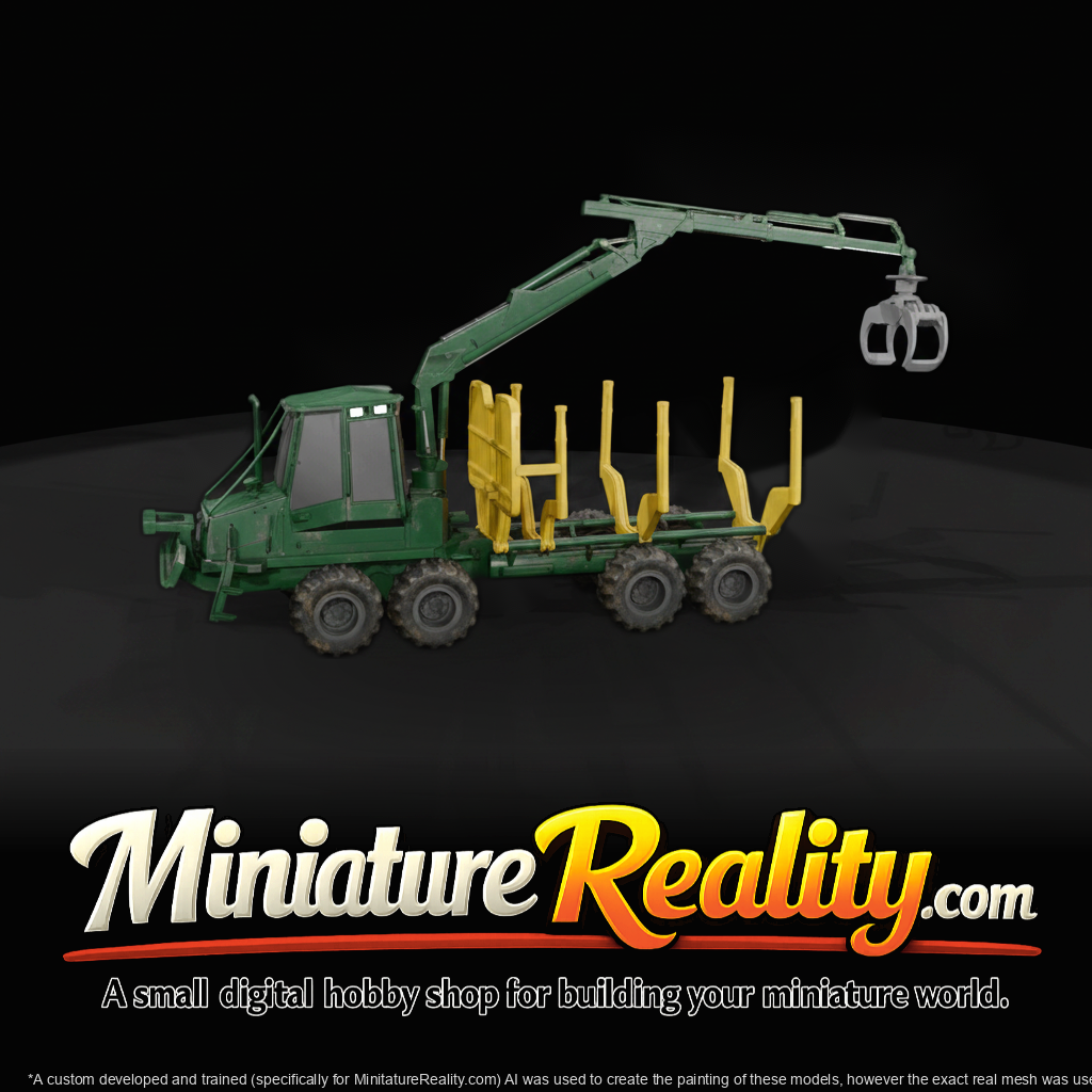 TimberJac 810 Log Loader Trailer