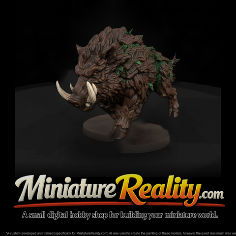 Creature Ironwood Tusk Boar Plant
