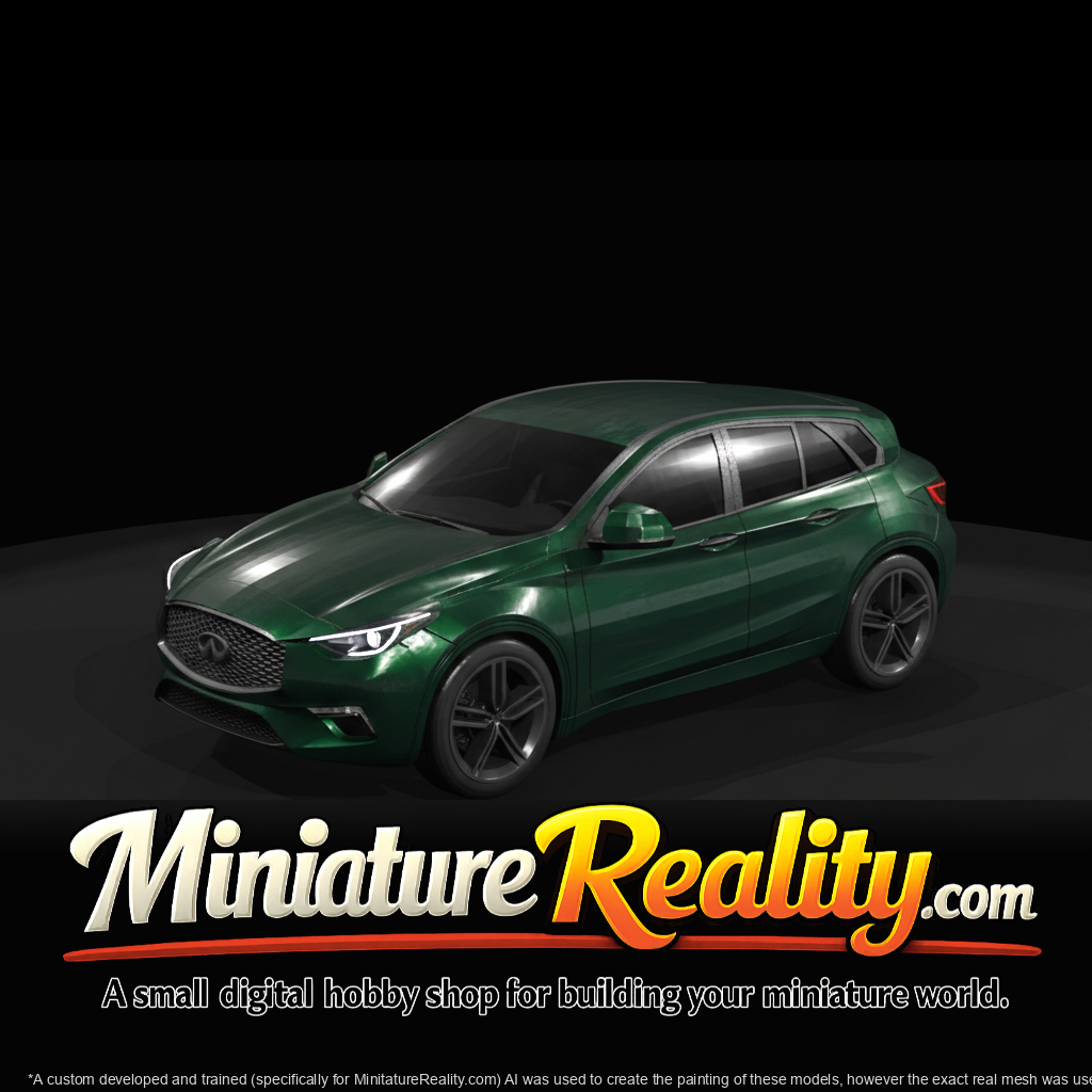 Infiniti Q30 S (2015) miniature, three-quarter view